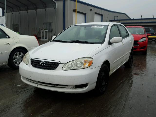 1NXBR32EX6Z665168 - 2006 TOYOTA COROLLA CE WHITE photo 2