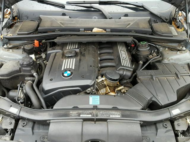 WBAPK5C54BA658735 - 2011 BMW 328 XI SUL GRAY photo 7