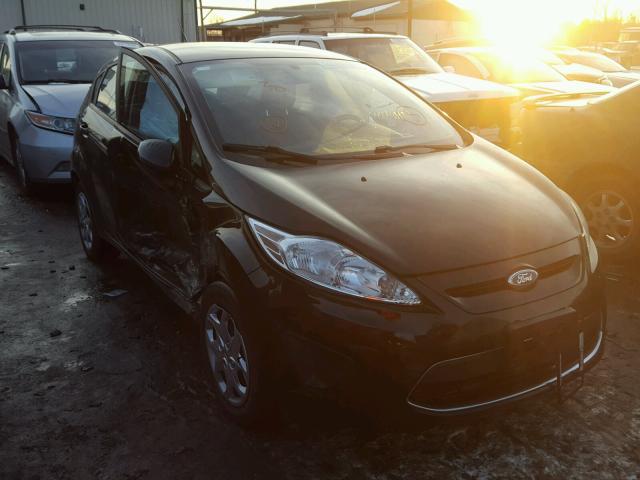 3FADP4EJ3CM106374 - 2012 FORD FIESTA SE BLACK photo 1