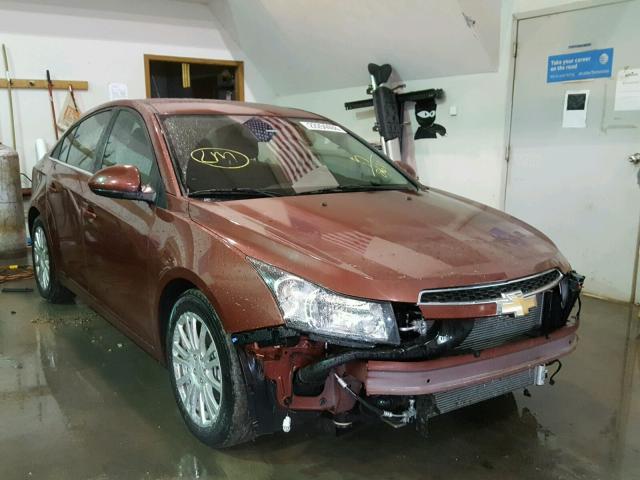 1G1PH5SB5D7192671 - 2013 CHEVROLET CRUZE ECO BROWN photo 1