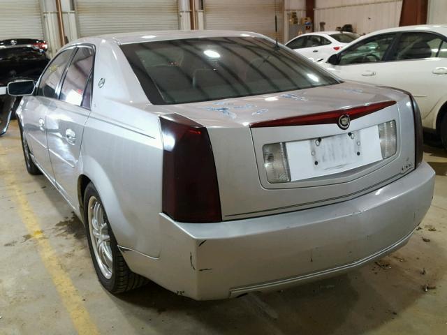 1G6DM577540173432 - 2004 CADILLAC CTS SILVER photo 3