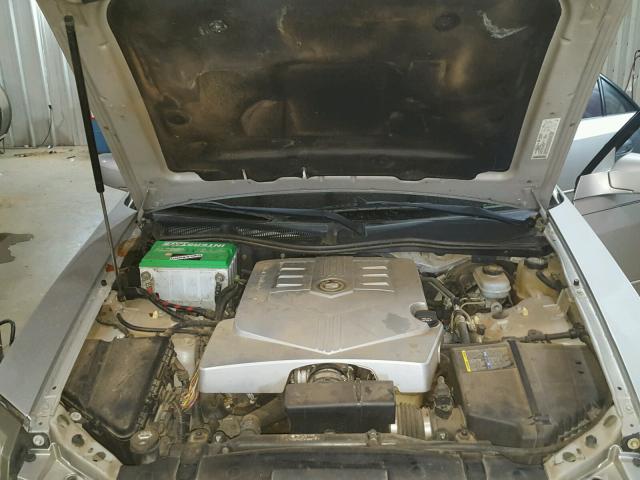 1G6DM577540173432 - 2004 CADILLAC CTS SILVER photo 7