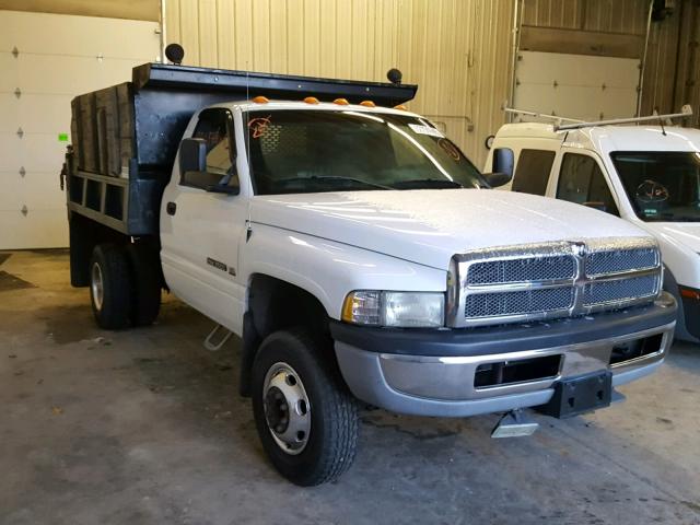 3B6MC36552M229937 - 2002 DODGE RAM 3500 WHITE photo 1