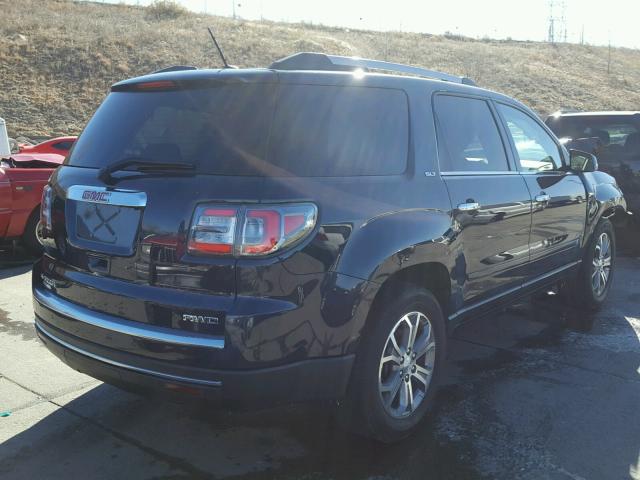 1GKKVRKD0FJ171174 - 2015 GMC ACADIA SLT ლურჯი ფოტო 4