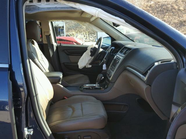 1GKKVRKD0FJ171174 - 2015 GMC ACADIA SLT ლურჯი ფოტო 5