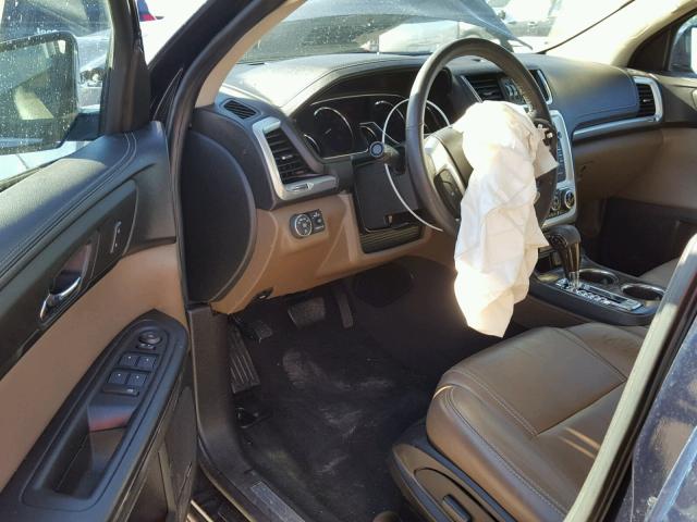 1GKKVRKD0FJ171174 - 2015 GMC ACADIA SLT ლურჯი ფოტო 9