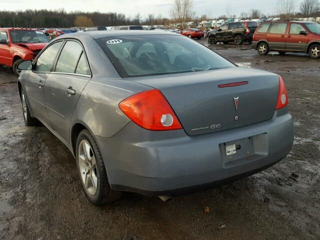 1G2ZG57B484131285 - 2008 PONTIAC G6 BASE GRAY photo 3