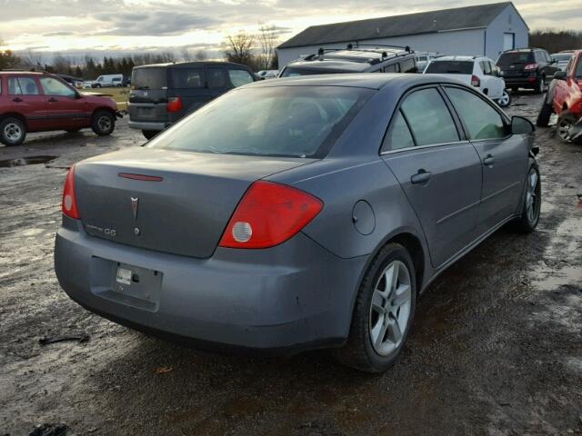 1G2ZG57B484131285 - 2008 PONTIAC G6 BASE GRAY photo 4