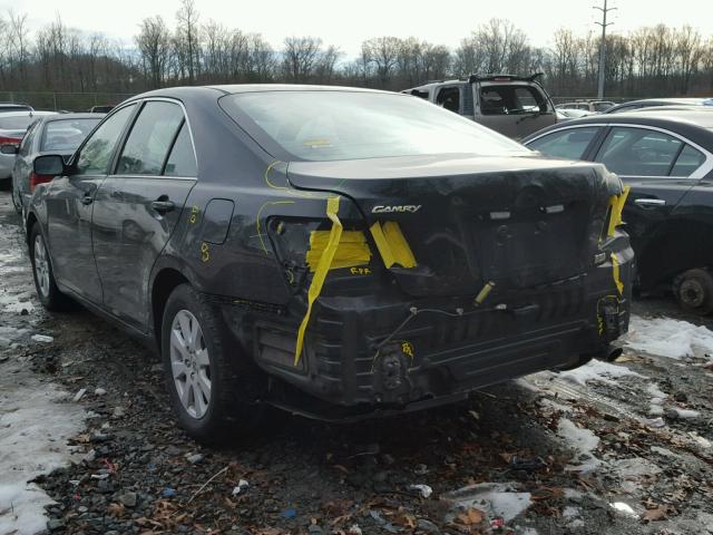 4T1BB46K78U034830 - 2008 TOYOTA CAMRY HYBR BLACK photo 3