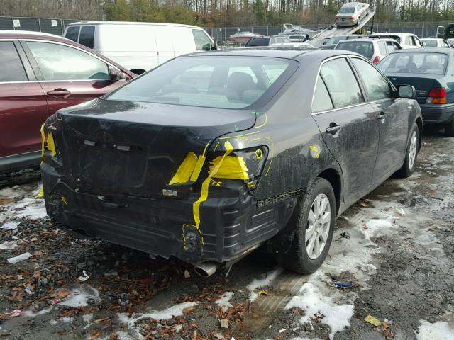 4T1BB46K78U034830 - 2008 TOYOTA CAMRY HYBR BLACK photo 4