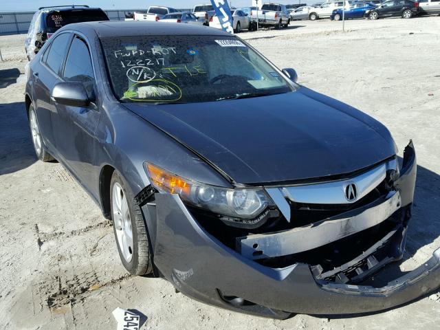 JH4CU2F69AC037703 - 2010 ACURA TSX GRAY photo 1