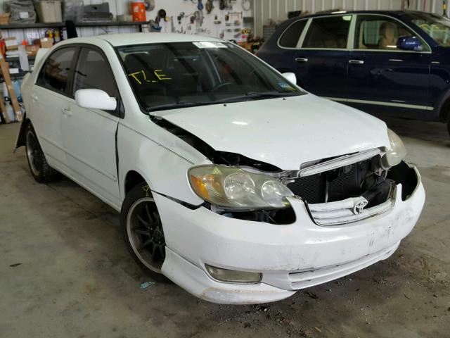 1NXBR32E03Z124951 - 2003 TOYOTA COROLLA CE WHITE photo 1