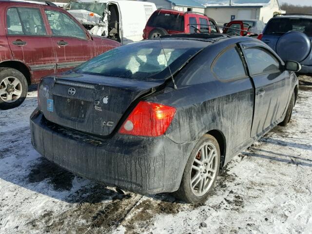 JTKDE167650022968 - 2005 TOYOTA SCION TC 黑色 照片 4