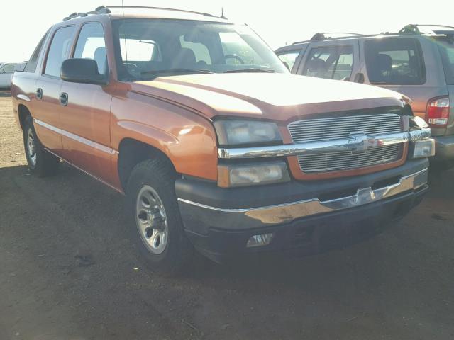 3GNEC12Z15G268595 - 2005 CHEVROLET AVALANCHE ORANGE photo 1