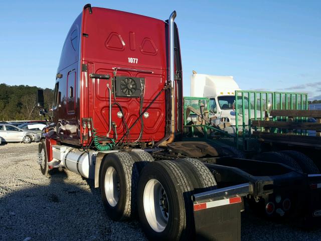 1FUJGLCV49LAF8124 - 2009 FREIGHTLINER CASCADIA 1 RED photo 3