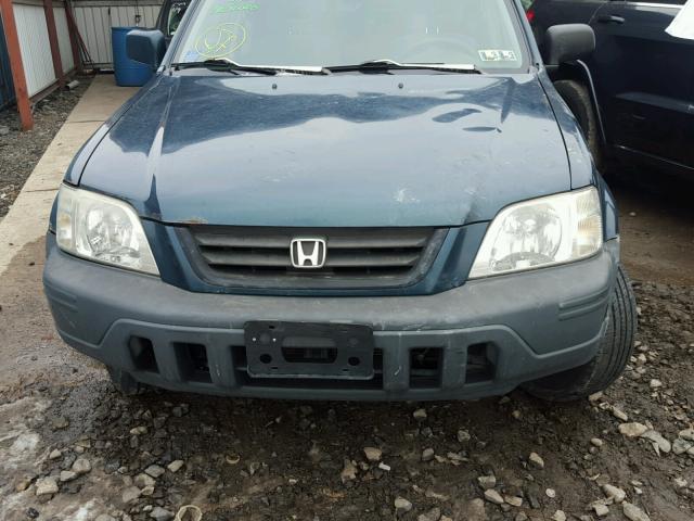 JHLRD1867WC082149 - 1998 HONDA CR-V EX GREEN photo 7