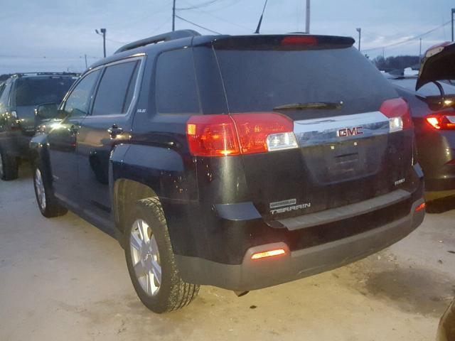 2GKFLTEK4D6144357 - 2013 GMC TERRAIN SL BLACK photo 3