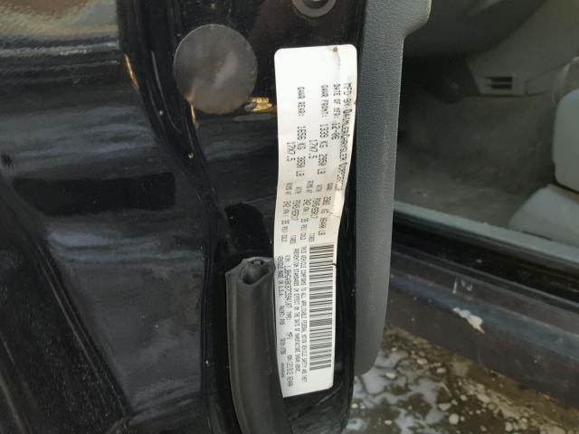 1J8HG48K87C594107 - 2007 JEEP COMMANDER შავი ფოტო 10