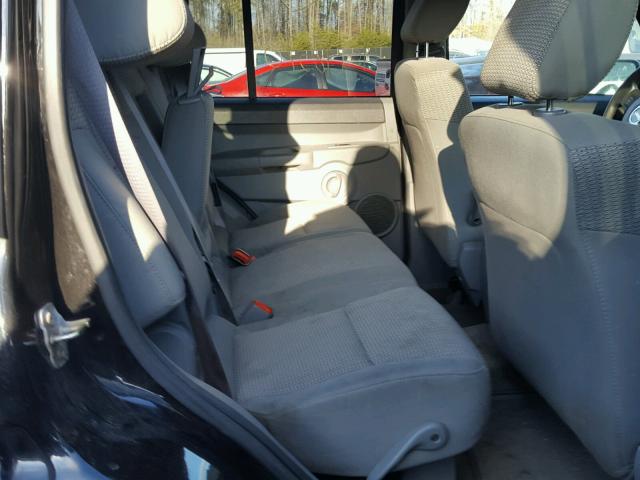 1J8HG48K87C594107 - 2007 JEEP COMMANDER შავი ფოტო 6