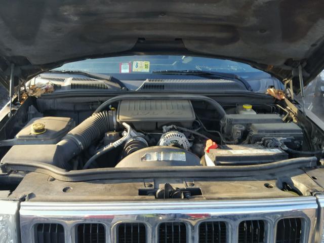 1J8HG48K87C594107 - 2007 JEEP COMMANDER შავი ფოტო 7