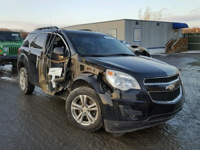 2CNFLEEC1B6334738 - 2011 CHEVROLET EQUINOX LT BLACK photo 1