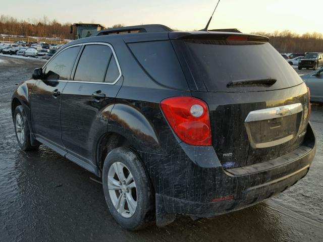 2CNFLEEC1B6334738 - 2011 CHEVROLET EQUINOX LT BLACK photo 3