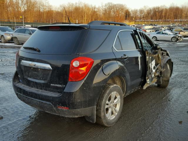 2CNFLEEC1B6334738 - 2011 CHEVROLET EQUINOX LT BLACK photo 4