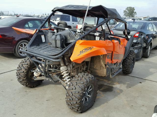 5Y4AN03Y3GA102914 - 2016 YAMAHA YXZ1000 ORANGE photo 4