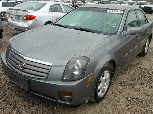 1G6DM57T260120946 - 2006 CADILLAC CTS GRAY photo 2