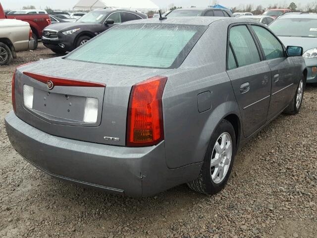 1G6DM57T260120946 - 2006 CADILLAC CTS GRAY photo 4