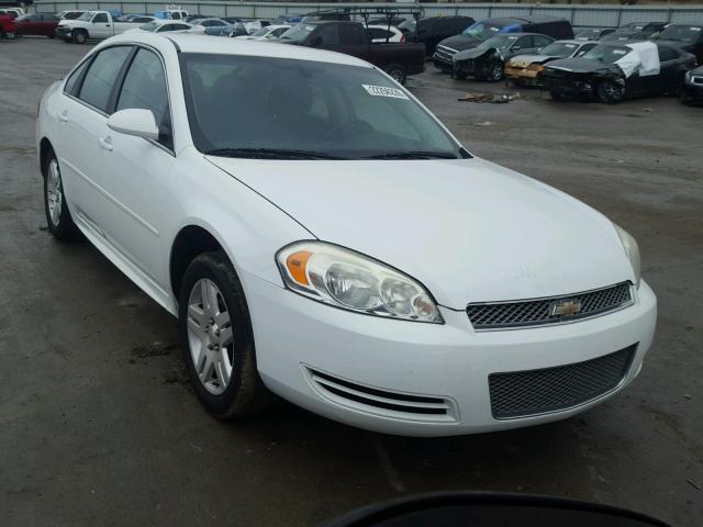 2G1WG5E38C1124279 - 2012 CHEVROLET IMPALA LT WHITE photo 1