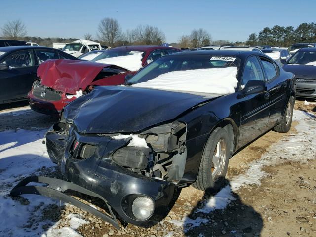 2G2WP522741319587 - 2004 PONTIAC GRAND PRIX BLACK photo 2