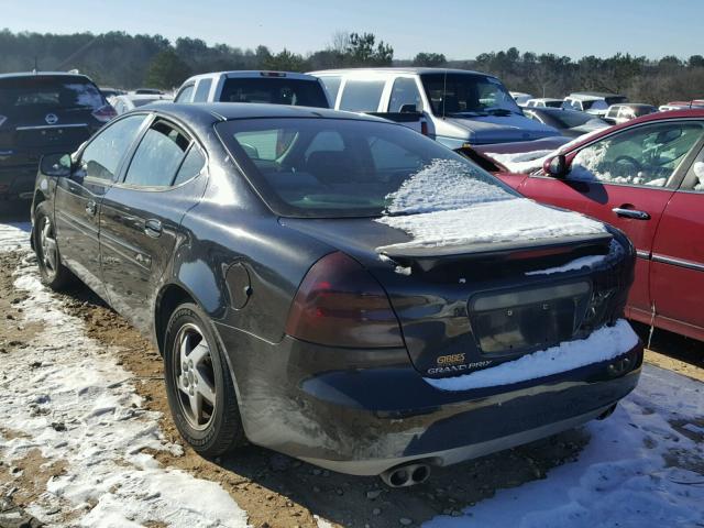 2G2WP522741319587 - 2004 PONTIAC GRAND PRIX BLACK photo 3