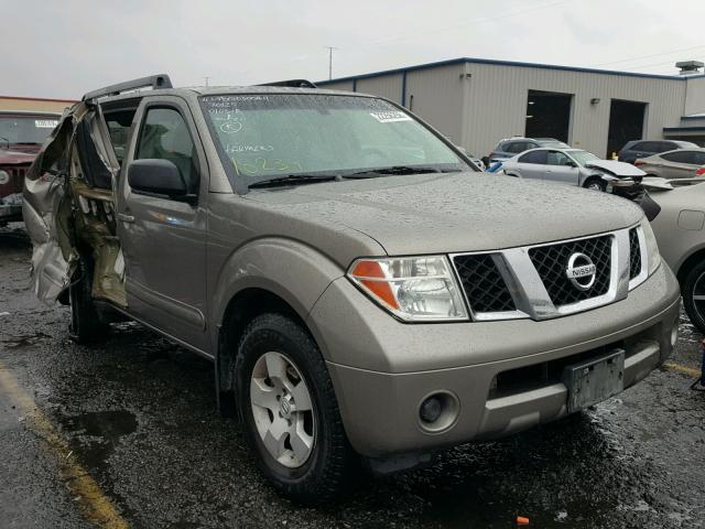 5N1AR18U66C602329 - 2006 NISSAN PATHFINDER GOLD photo 1