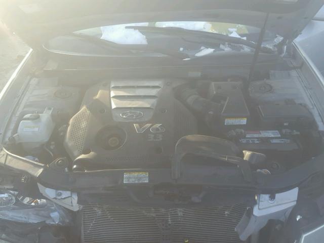 5NPEU46F26H141113 - 2006 HYUNDAI SONATA GLS SILVER photo 7