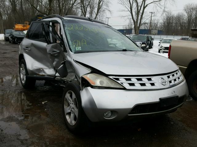 JN8AZ08W43W237972 - 2003 NISSAN MURANO SL SILVER photo 1