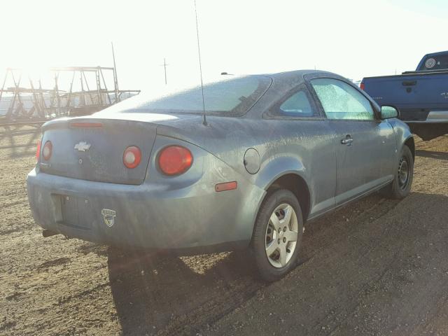 1G1AL18F177280497 - 2007 CHEVROLET COBALT LT BLUE photo 4