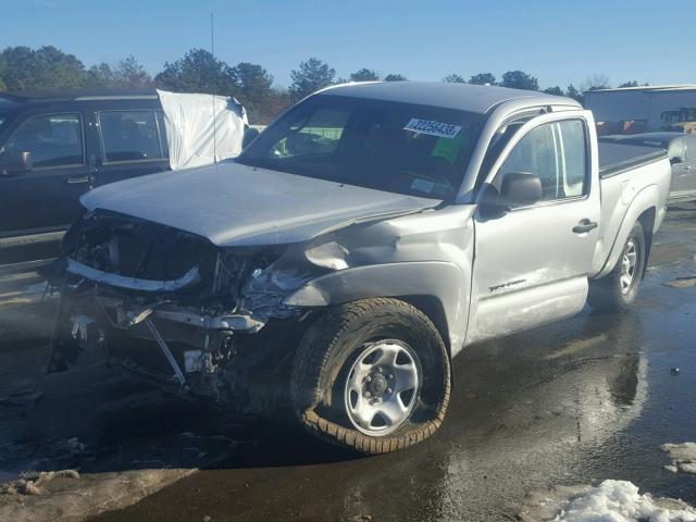 5TEUU42N59Z635315 - 2009 TOYOTA TACOMA ACC SILVER photo 2