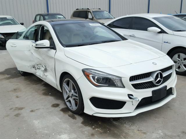 WDDSJ4EB7EN048487 - 2014 MERCEDES-BENZ CLA 250 WHITE photo 1