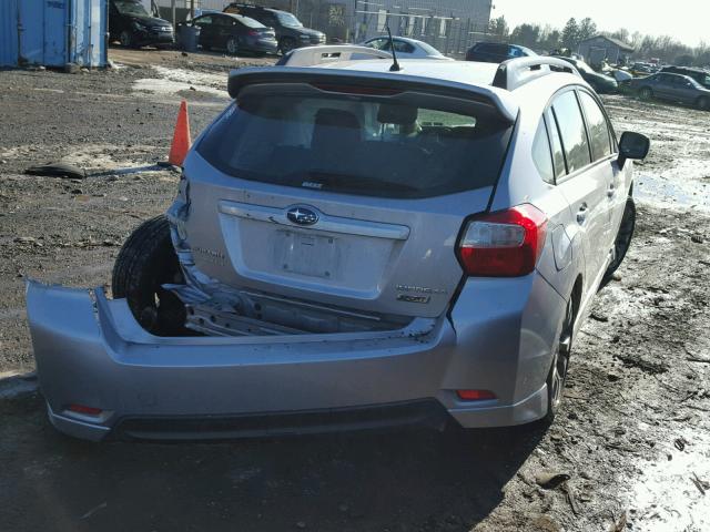 JF1GPAL69E8247435 - 2014 SUBARU IMPREZA SP SILVER photo 4