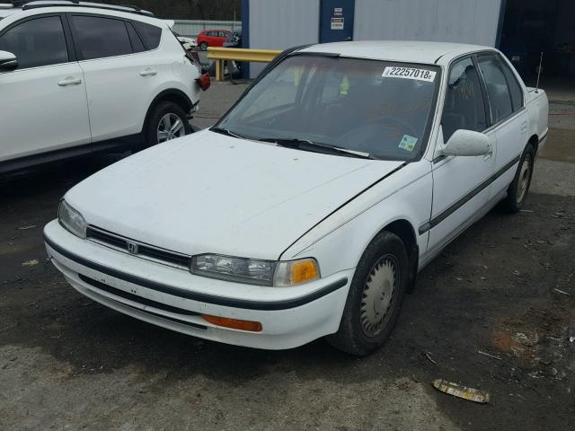 1HGCB7550NA221007 - 1992 HONDA ACCORD LX WHITE photo 2