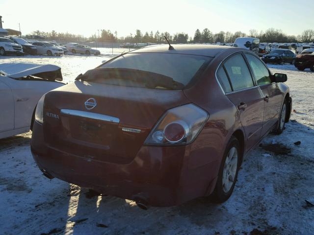 1N4CL21E58C140376 - 2008 NISSAN ALTIMA HYB RED photo 4