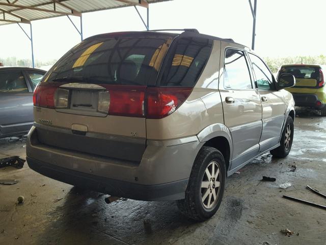 3G5DA03E44S558624 - 2004 BUICK RENDEZVOUS GOLD photo 4