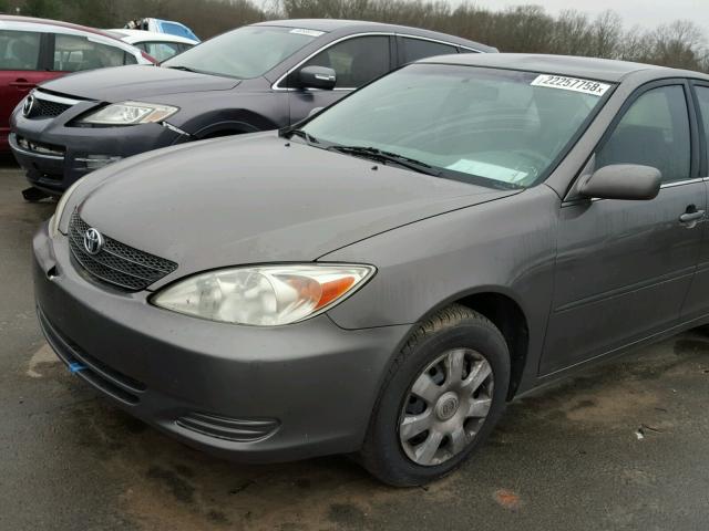 4T1BE32K63U652088 - 2003 TOYOTA CAMRY LE CHARCOAL photo 9