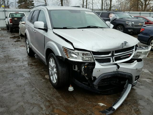 3C4PDDBG3DT504703 - 2013 DODGE JOURNEY SX SILVER photo 1