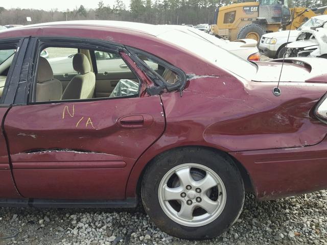 1FAFP53U47A183219 - 2007 FORD TAURUS SE MAROON photo 9