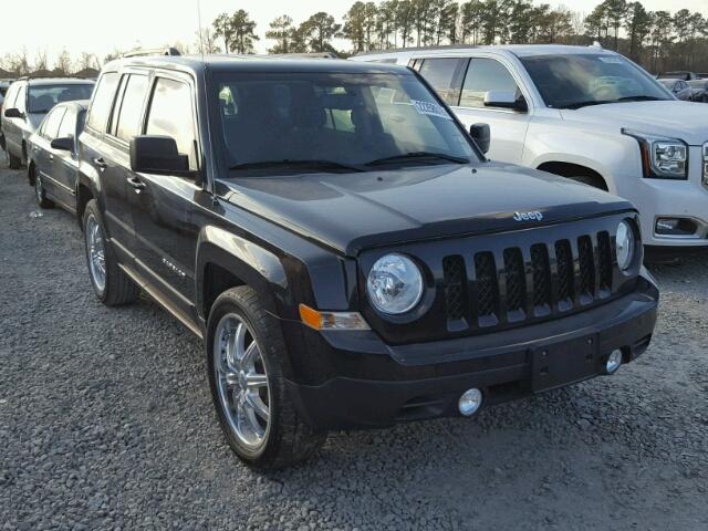 1C4NJPBB2HD158659 - 2017 JEEP PATRIOT SP BLACK photo 1