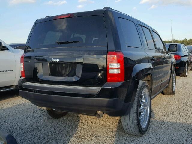 1C4NJPBB2HD158659 - 2017 JEEP PATRIOT SP BLACK photo 4