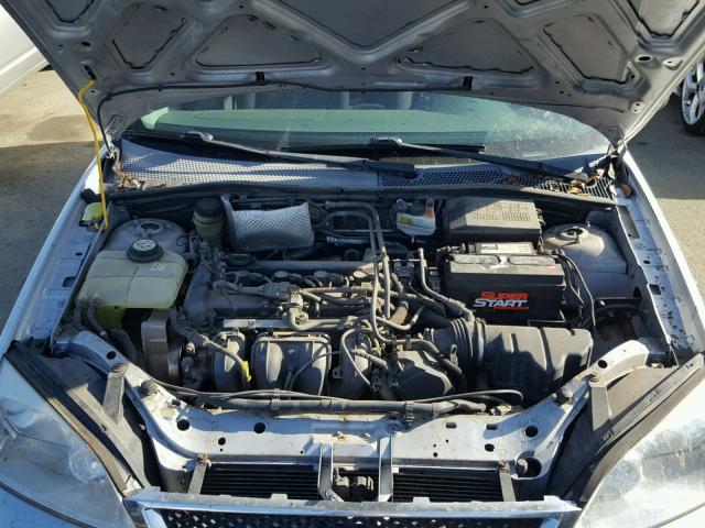 1FAFP34N25W253330 - 2005 FORD FOCUS ZX4 SILVER photo 7