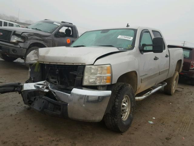 1GCHK23K27F554251 - 2007 CHEVROLET SILVERADO SILVER photo 2